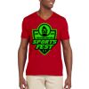 Adult Softstyle® V-Neck T-Shirt Thumbnail