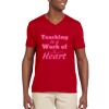 Adult Softstyle® V-Neck T-Shirt Thumbnail