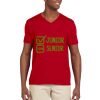 Adult Softstyle® V-Neck T-Shirt Thumbnail