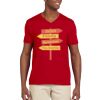 Adult Softstyle® V-Neck T-Shirt Thumbnail