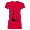 Ladies' SoftStyle® Fitted V-Neck T-Shirt Thumbnail