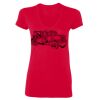 Ladies' SoftStyle® Fitted V-Neck T-Shirt Thumbnail