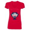Ladies' SoftStyle® Fitted V-Neck T-Shirt Thumbnail