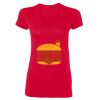 Ladies' SoftStyle® Fitted V-Neck T-Shirt Thumbnail