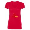 Ladies' SoftStyle® Fitted V-Neck T-Shirt Thumbnail