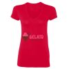Ladies' SoftStyle® Fitted V-Neck T-Shirt Thumbnail