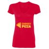 Ladies' SoftStyle® Fitted V-Neck T-Shirt Thumbnail