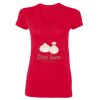 Ladies' SoftStyle® Fitted V-Neck T-Shirt Thumbnail