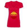 Ladies' SoftStyle® Fitted V-Neck T-Shirt Thumbnail