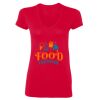 Ladies' SoftStyle® Fitted V-Neck T-Shirt Thumbnail