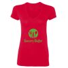 Ladies' SoftStyle® Fitted V-Neck T-Shirt Thumbnail