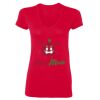 Ladies' SoftStyle® Fitted V-Neck T-Shirt Thumbnail