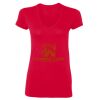 Ladies' SoftStyle® Fitted V-Neck T-Shirt Thumbnail