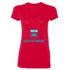 Ladies' SoftStyle® Fitted V-Neck T-Shirt Thumbnail