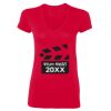 Ladies' SoftStyle® Fitted V-Neck T-Shirt Thumbnail