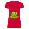 Ladies' SoftStyle® Fitted V-Neck T-Shirt Thumbnail