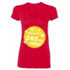 Ladies' SoftStyle® Fitted V-Neck T-Shirt Thumbnail