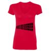 Ladies' SoftStyle® Fitted V-Neck T-Shirt Thumbnail