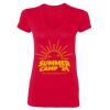 Ladies' SoftStyle® Fitted V-Neck T-Shirt Thumbnail