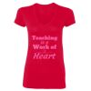 Ladies' SoftStyle® Fitted V-Neck T-Shirt Thumbnail