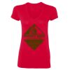 Ladies' SoftStyle® Fitted V-Neck T-Shirt Thumbnail