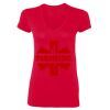 Ladies' SoftStyle® Fitted V-Neck T-Shirt Thumbnail