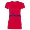 Ladies' SoftStyle® Fitted V-Neck T-Shirt Thumbnail
