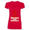 Ladies' SoftStyle® Fitted V-Neck T-Shirt Thumbnail