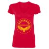 Ladies' SoftStyle® Fitted V-Neck T-Shirt Thumbnail