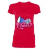 Ladies' SoftStyle® Fitted V-Neck T-Shirt Thumbnail