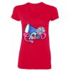 Ladies' SoftStyle® Fitted V-Neck T-Shirt Thumbnail