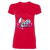 Ladies' SoftStyle® Fitted V-Neck T-Shirt Thumbnail