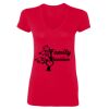 Ladies' SoftStyle® Fitted V-Neck T-Shirt Thumbnail