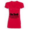 Ladies' SoftStyle® Fitted V-Neck T-Shirt Thumbnail