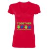 Ladies' SoftStyle® Fitted V-Neck T-Shirt Thumbnail