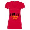 Ladies' SoftStyle® Fitted V-Neck T-Shirt Thumbnail
