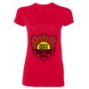 Ladies' SoftStyle® Fitted V-Neck T-Shirt Thumbnail