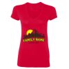 Ladies' SoftStyle® Fitted V-Neck T-Shirt Thumbnail