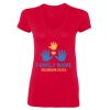 Ladies' SoftStyle® Fitted V-Neck T-Shirt Thumbnail