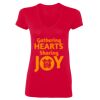 Ladies' SoftStyle® Fitted V-Neck T-Shirt Thumbnail