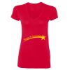 Ladies' SoftStyle® Fitted V-Neck T-Shirt Thumbnail