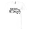 Unisex Jersey Short-Sleeve V-Neck T-Shirt Thumbnail