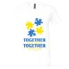 Unisex Jersey Short-Sleeve V-Neck T-Shirt Thumbnail