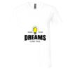 Unisex Jersey Short-Sleeve V-Neck T-Shirt Thumbnail