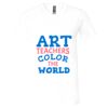 Unisex Jersey Short-Sleeve V-Neck T-Shirt Thumbnail
