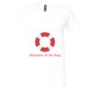 Unisex Jersey Short-Sleeve V-Neck T-Shirt Thumbnail