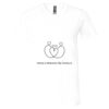 Unisex Jersey Short-Sleeve V-Neck T-Shirt Thumbnail