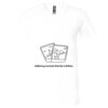 Unisex Jersey Short-Sleeve V-Neck T-Shirt Thumbnail